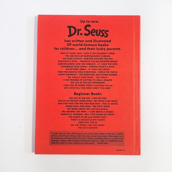 Dr Seuss Vintage Matte Hardcover Books Lot 3 - Picture 10 of 16